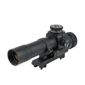 DUAL RED & BLACK DOT SCOPE PS-07 WEAVER / PICATINNY MOUNT